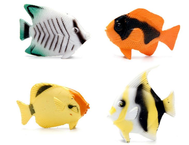 2.5Inch Plastic Animal Capsule Toy Tropical Fish 6